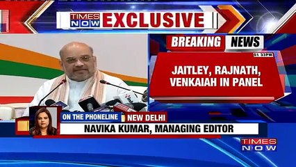 BJP Chief, Amit Shah Forms Panel For Presidential Polls