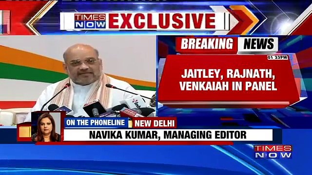 BJP Chief, Amit Shah Forms Panel For Presidential Polls