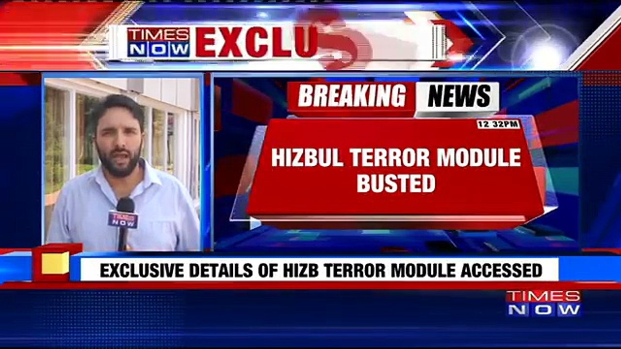 Hizbul Terror Module Busted In Handwara, J&K