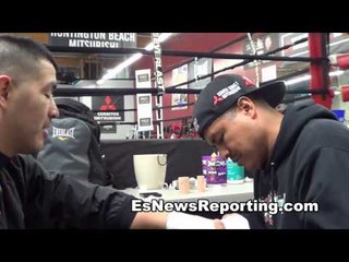 rios when i faced pacquiao i saw 3 mannys in ring - EsNews boxing