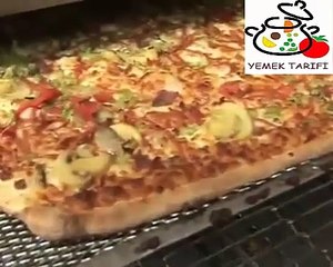 Pizza Tarifi || Pizza Hamuru Nasıl Açılır