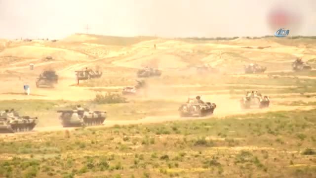 Türkiye ve Azerbaycan Ortak Askeri Tatbikatı Devam Ediyor