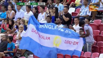 Leandro Parades Goal HD - Singapore 0 - 4 Argentina - 13.06.2017 (Full Replay)