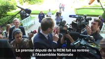 Le premier député REM fait sa rentrée à l'Assemblée