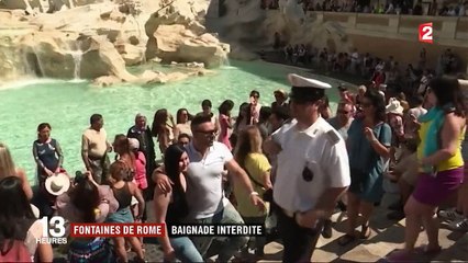Italie : à Rome, un nouveau décret interdit tout contact avec les fontaines