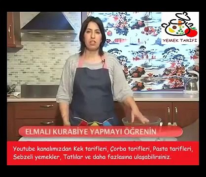 Elmalı Kurabiye Tarifi || Elmalı Kurabiye Nasıl Yapılır