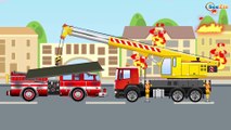 Camiones de Bomberos para Niños en español - Jugando con Vehículos de bomberos - Carritos para niños