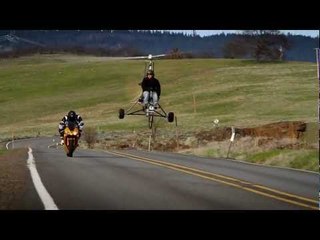 Gyrocopter Takes to the Skies in Oregon