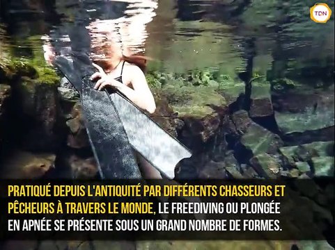 Le freediving, le sport le plus relaxant au monde