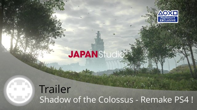 Trailer - Shadow of the Colossus - Le Remake sur PS4 se Montre !