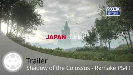 Trailer - Shadow of the Colossus - Le Remake sur PS4 se Montre !