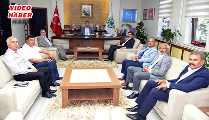 (13 Haziran 2017) Şarkışla Ve Gürçayır Belediye Başkanlarından  Başkan Akay'a Tebrik Ziyareti