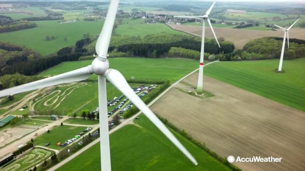 How do wind farms affect the weather?