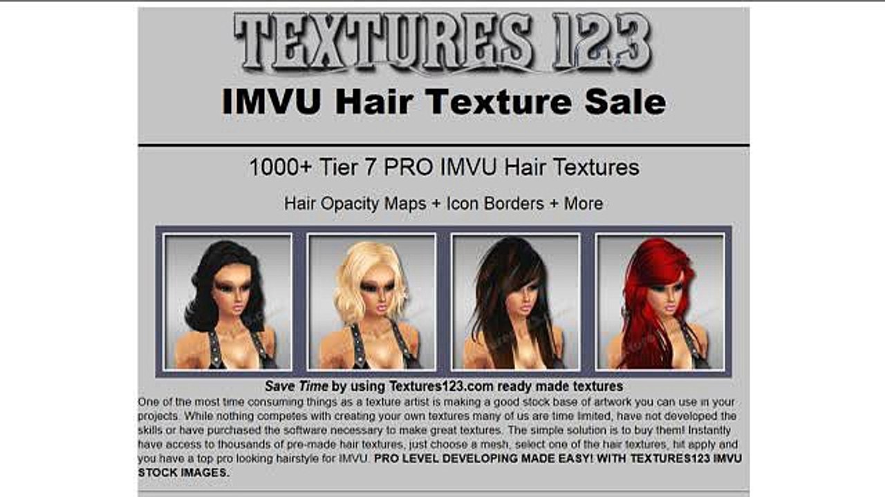 Hair + Other Texture Files