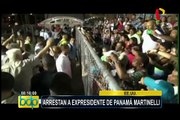 EEUU: detienen al expresidente de Panamá Ricardo Martinelli
