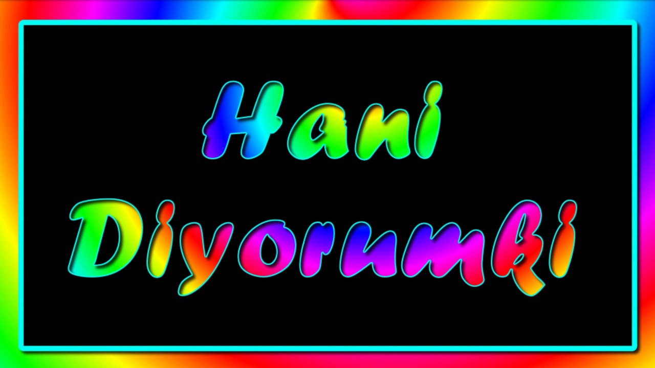 Şair Yazar Enver ÖZEL'in Hani Diyorum ki Şiiri