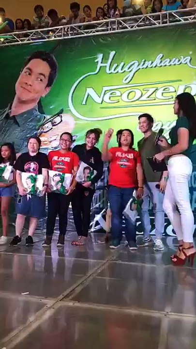 Alden Richards At Sm Cebu for Yakap Haginhawa sa Neozep!