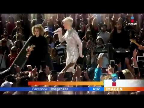 Visita sorpresa de Katy Perry a estudiantes | Imagen Noticias con Francisco Zea
