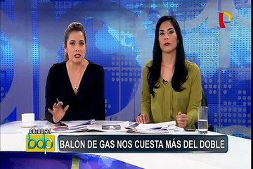 ¿Balón de gas estaría costando más del doble?, economista González Izquierdo analiza el tema