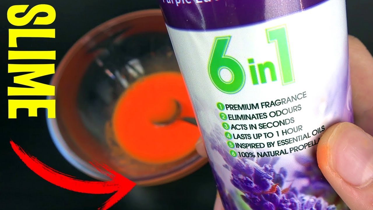 DIY Air freshener Clear Glue Slime - Stretchy Big Fluffy Without Borax, Starch, Detergent