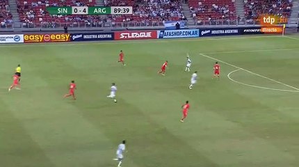 Lucas Alario Goal HD - Singapore 0-5 Argentina 13.06.2017