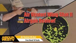 Air Venturi Wing Shot II Air SHOTGUN! - Improved Ammo, Power and Accuracy! - Review by AirgunWeb