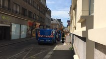 Fuite de gaz rue Desrivières