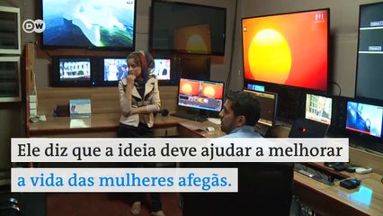Afeganistão lança primeiro canal para mulheres