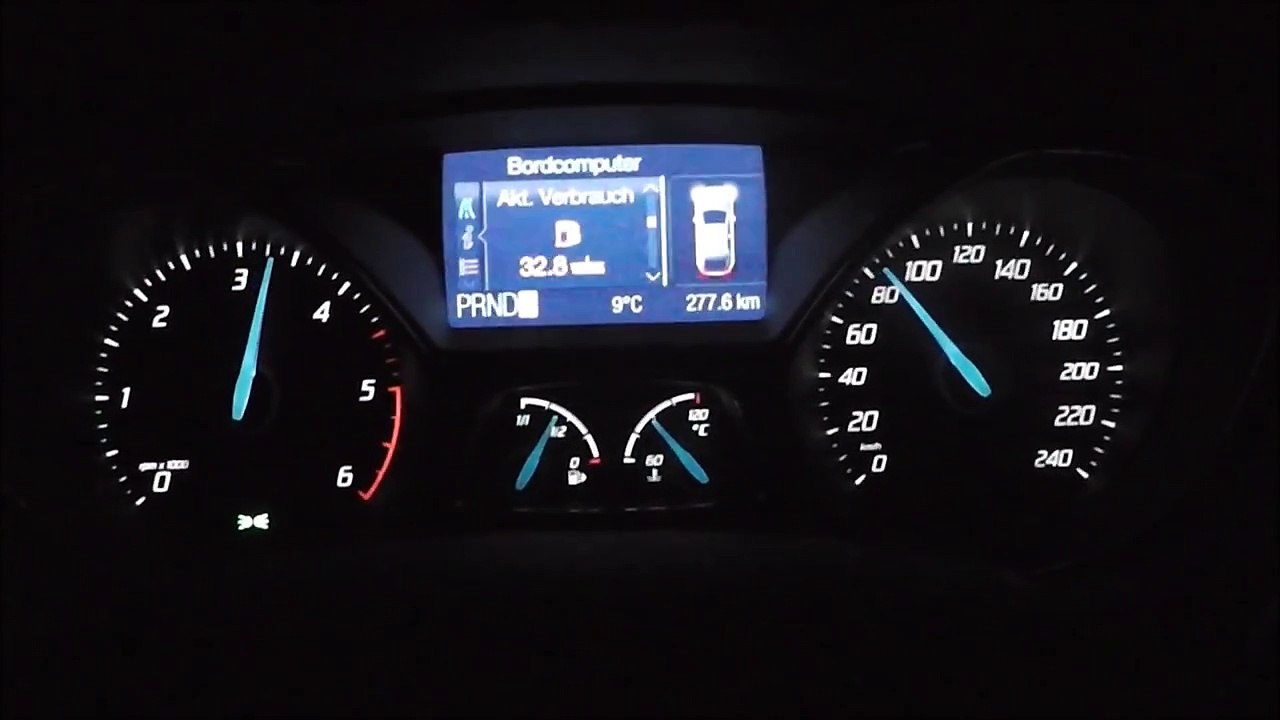 Ford C-Max 163 cv 0-100 km/h Acceleration