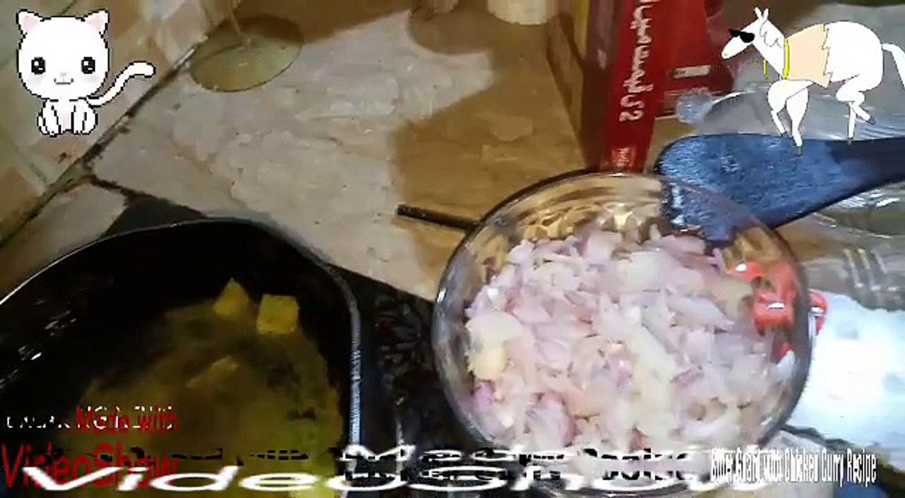 Bitter Guard with Chicken Curry Recipe part 5