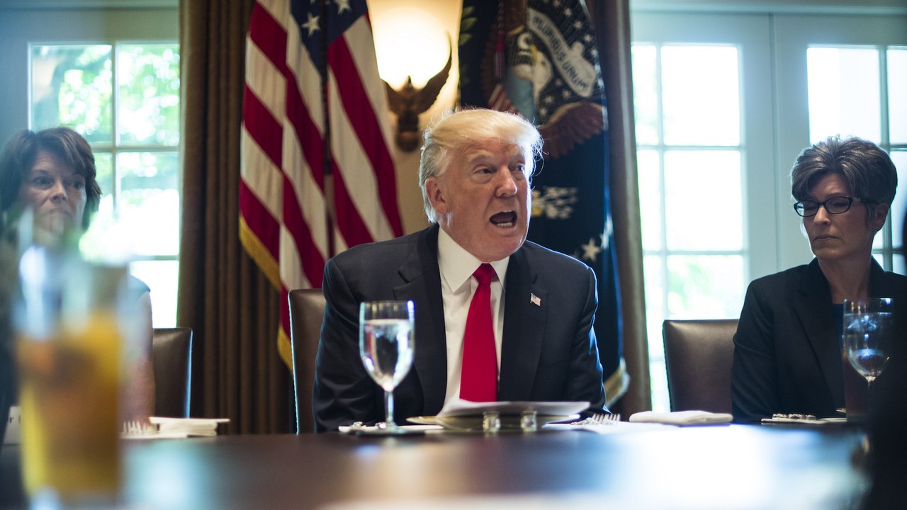 Trump touts GOP health-care plans, says Democrats’ goal is to ‘resist’ his agenda