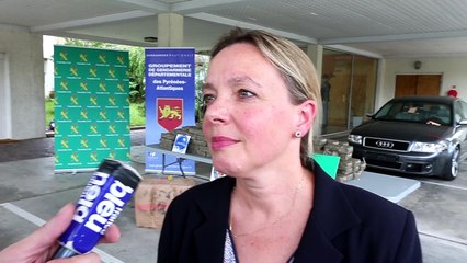 Près de 400 kg de résine de cannabis saisis à Lacq : les explications du procureur Cécile Gensac