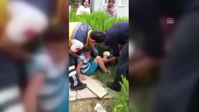 Top Oynarken Bacağına Demir Saplandı - Denizli