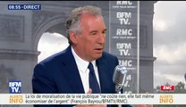François Bayrou, invité de Bourdin Direct sur BFMTV - 060617