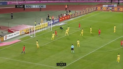 Leonardo Felipe Valencia Rossel  Goal HD - Romania	0-2	Chile 13.06.2017