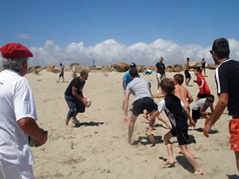 M6/M8/M10 - Beach Rugby contre les Parents - Gâ...