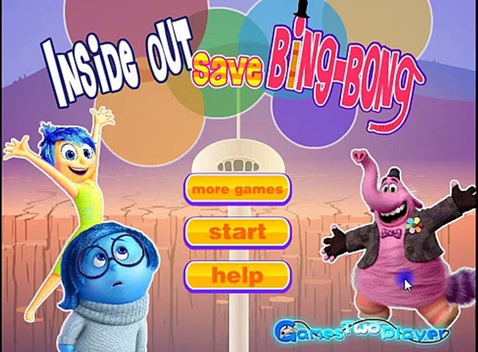 Inside Out Save Bing Bong (Full Game)