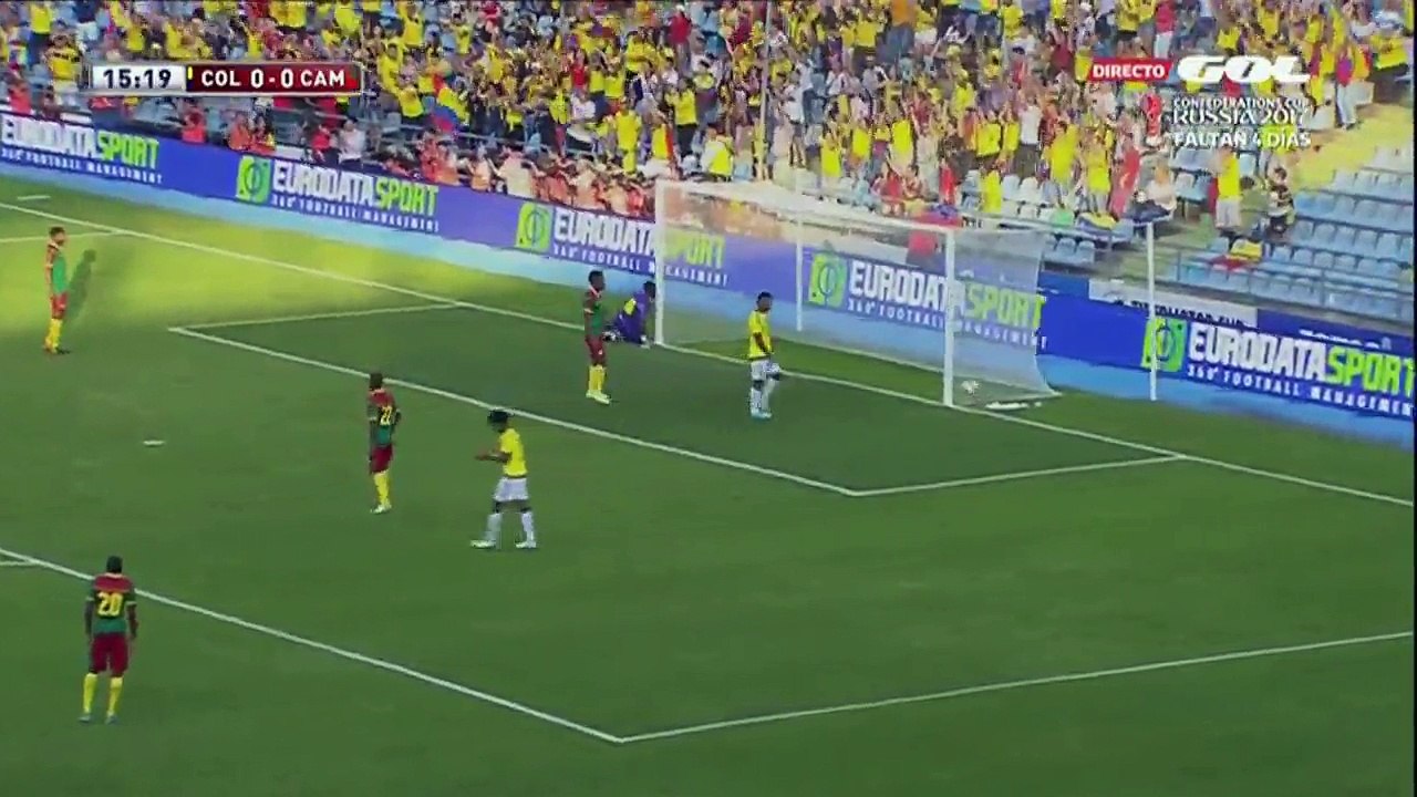 James Rodriguez Goal HD - Colombia 1 - 0 Cameroon - 13.06.2017 (Full Replay)