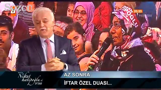 Nihat Hatipoğlu'nun programında kan donduran soru