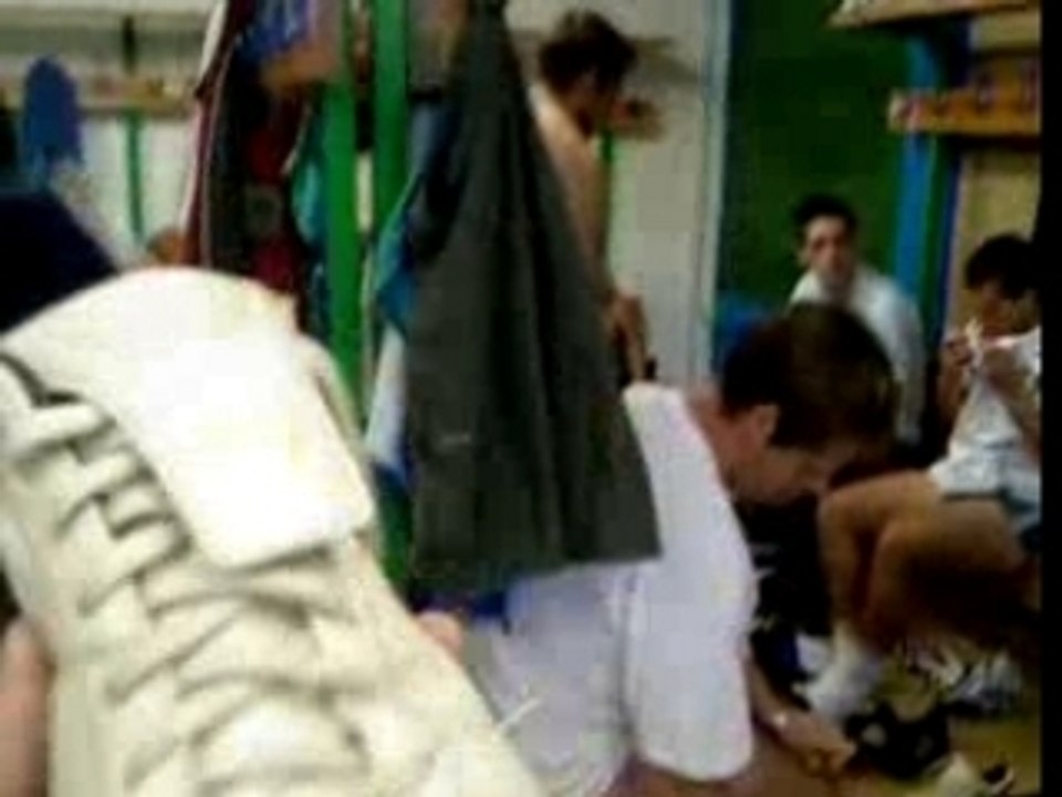 Dans l'intimité du vestaire du VAM