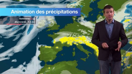 Prévisions météo pour la journée du mercredi 14 juin