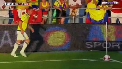 Yerry Mina Goal HD - Cameroon 0-2 Colombia 13.06.2017