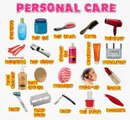 ➤Objetos de Cuidados Pessoais em inglês ✔ Personal Care Objects ☛ Vocabulary ６