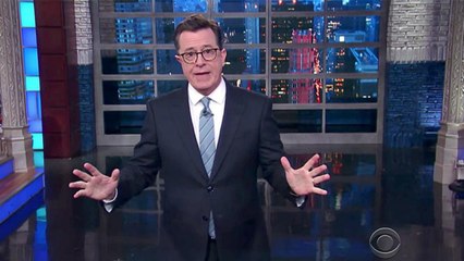 Colbert Calls Trump's Cabinet Meeting "Next-Level Weird" | THR News