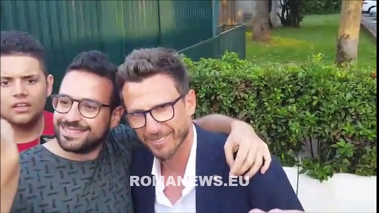 Di Francesco: c'è l'annuncio ufficiale. Il tecnico saluta i tifosi prima di lasciare Trigoria