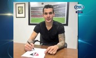 Caraglio ya firmó contrato con Atlas