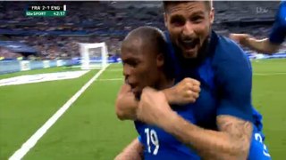 2-1 Djibril Sidibe Goal - France vs England 13.06.2017 HD