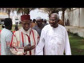 DEDICACE LIVRES MAME KHALIFA : ARRIVEE DES INVITES PART1