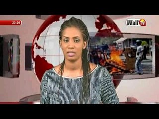 Journal 20H du 22 mai-17 sur WalfTV