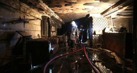 Kumkapı'da Dehşet! 6 Katlı Otelde Çıkan Yangında 2 Kişi Öldü